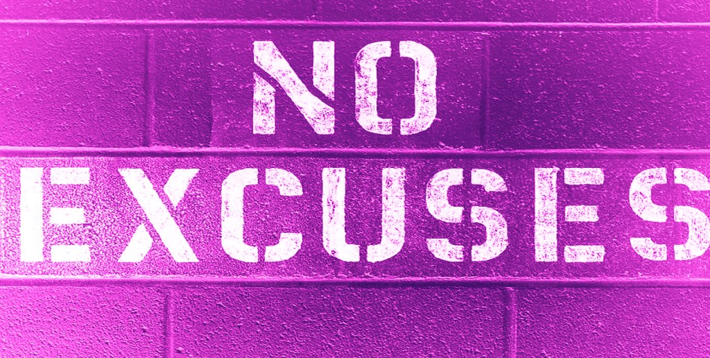 Les 10 excuses les plus courantes pour abandonner et comment les&nbsp;changer