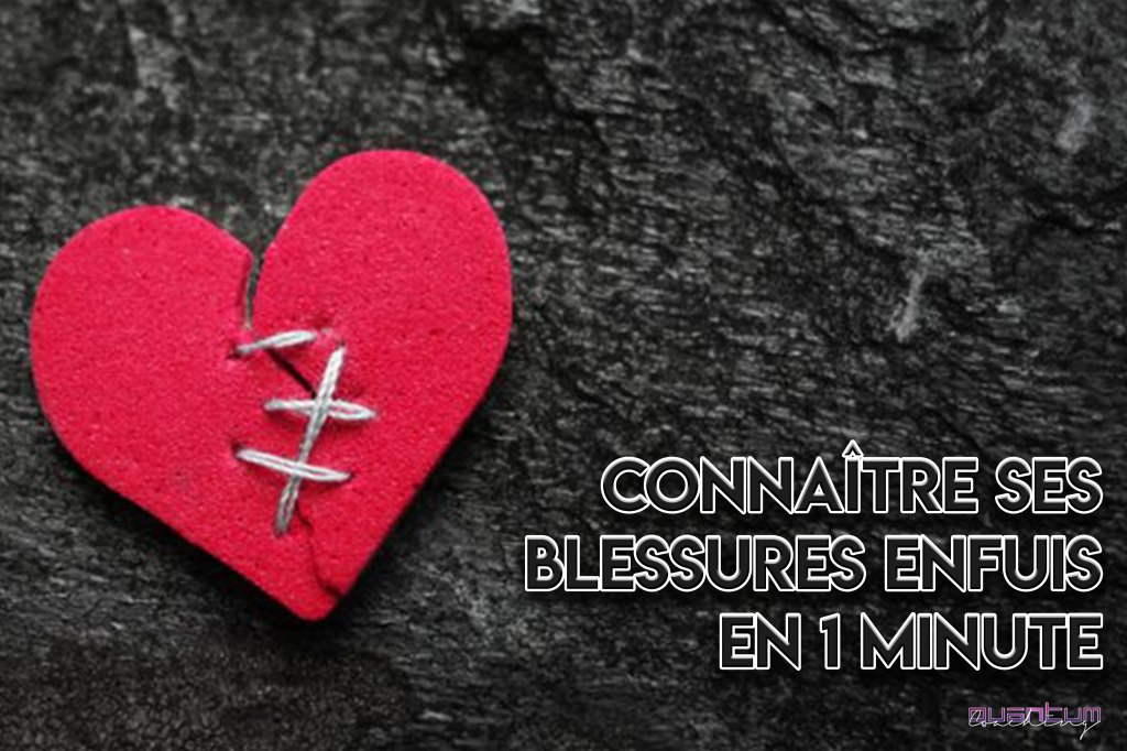 Connaître Ses Blessures Enfuis En 1&nbsp;Minute