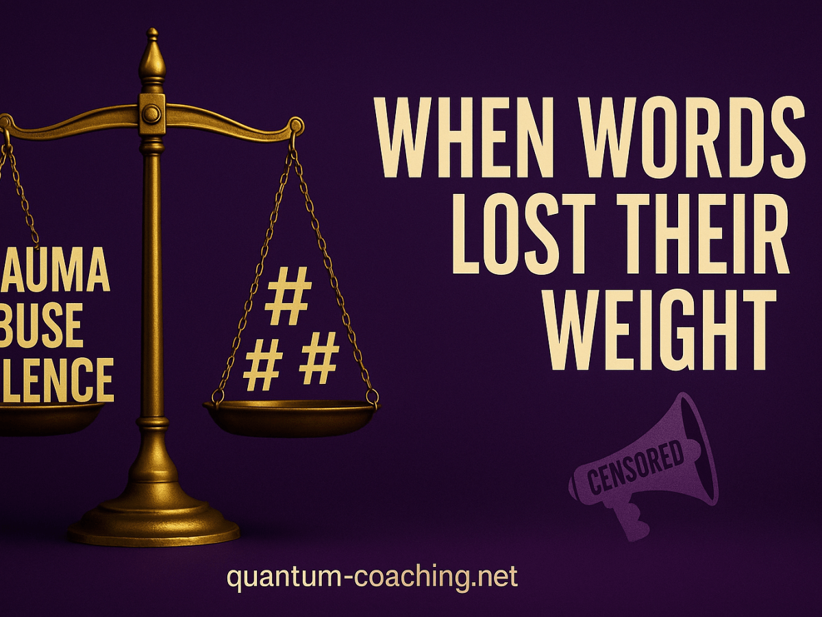 When Words lost their&nbsp;weight