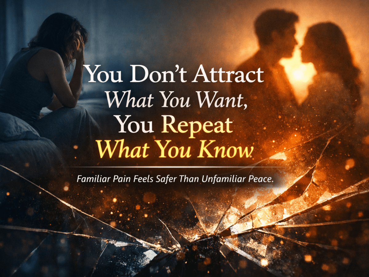 You Don’t Attract What You Want, You Repeat What You&nbsp;Know