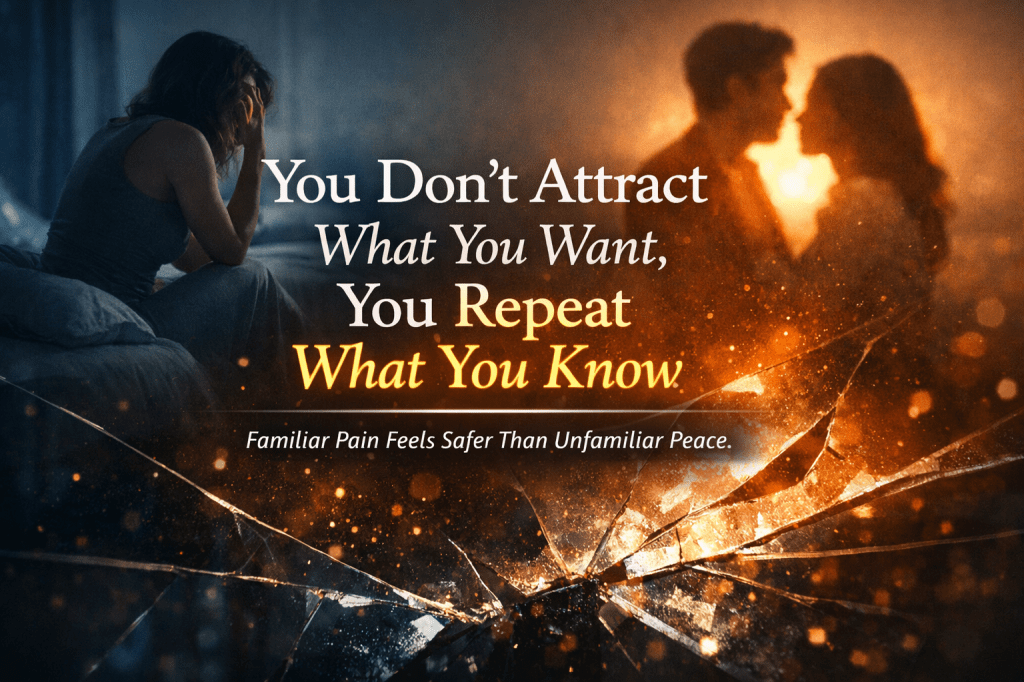 You Don’t Attract What You Want, You Repeat What You Know