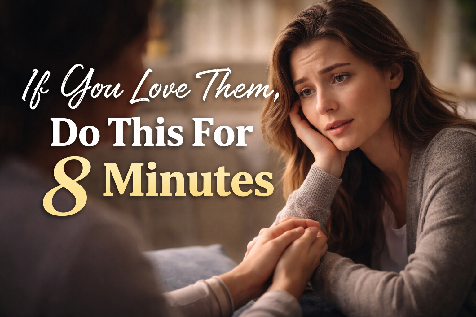 If You Love Them, Do This For 8 Minutes